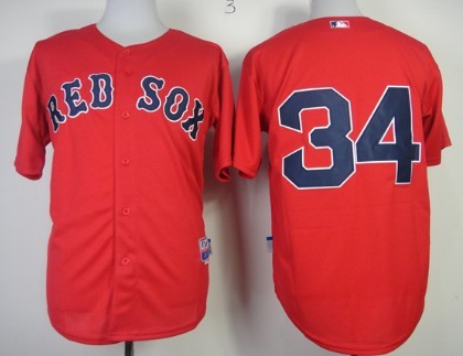 David Ortiz Boston Red Sox red jersey
