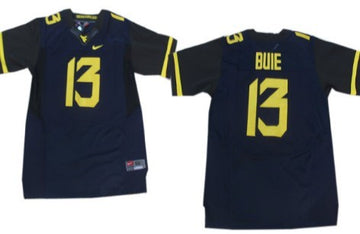 Andrew Buie West Virginia Mountaineers navy Elite jersey