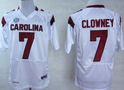 Jadeveon Clowney South Carolina Gamecocks white jersey