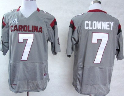 Jadeveon Clowney South Carolina Gamecocks gray jersey