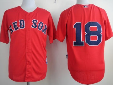 Shane Victorino Boston Red Sox red jersey