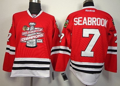 Brent Seabrook Chicago Blackhawks red jersey