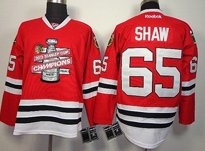 Andrew Shaw Chicago Blackhawks red jersey