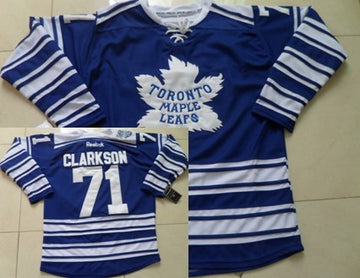 David Clarkson Toronto Maple Leafs blue Winter Classic jersey