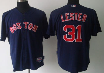 Jon Lester Boston Red Sox gray jersey