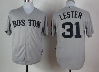 Jon Lester Boston Red Sox navy jersey