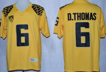 DeAnthony Thomas Oregon Ducks yellow Limited jersey