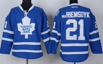 James van Riemsdyk Toronto Maple Leafs blue jersey