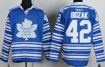 Tyler Bozak Toronto Maple Leafs blue Winter Classic jersey