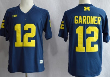 Devin Gardner Michigan Wolverines navy jersey