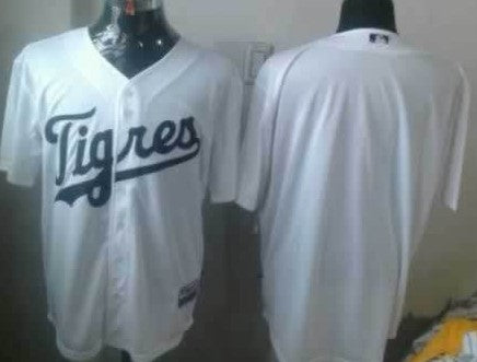 Custom Detroit Tigers white jersey
