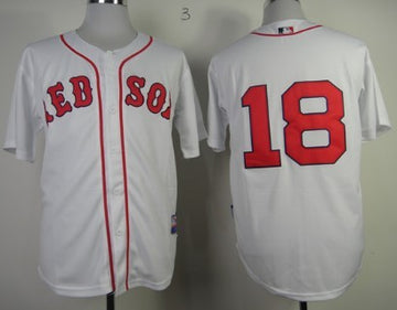 Shane Victorino Boston Red Sox white jersey