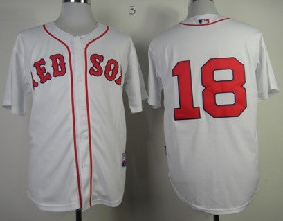 Shane Victorino Boston Red Sox white jersey