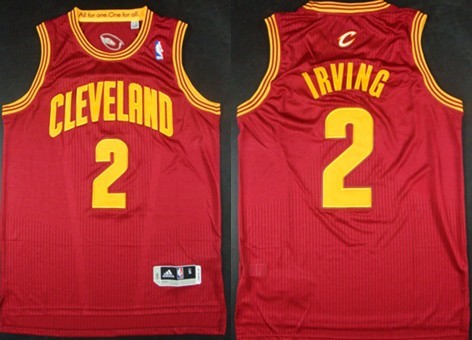 Kyrie Irving Revolution Cleveland Cavaliers red Authentic jersey