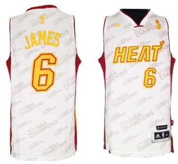 LeBron James Revolution Miami Heat white jersey