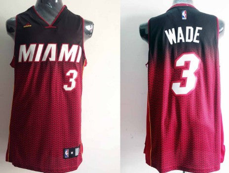 Dwyane Wade Miami Heat black Fashion jersey