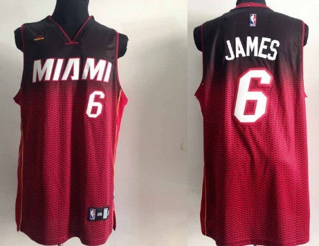 LeBron James Miami Heat black Fashion jersey