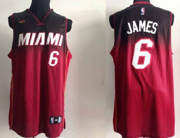 LeBron James Miami Heat black Fashion jersey