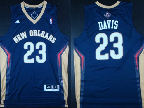 Anthony Davis Revolution New Orleans Pelicans navy jersey