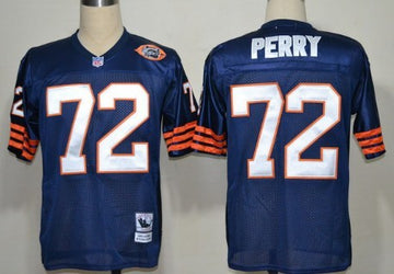 William Perry Chicago Bears blue Throwback jersey