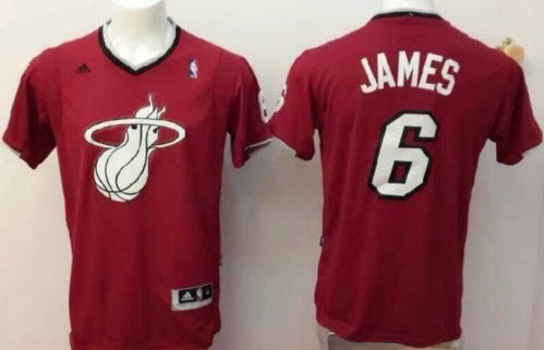 LeBron James Revolution Miami Heat red jersey