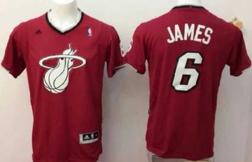 LeBron James Revolution Miami Heat red jersey