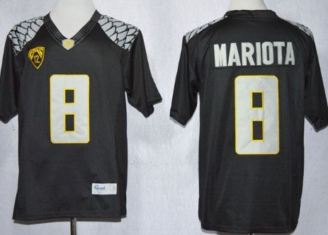 Marcus Mariota Oregon Ducks black Limited jersey