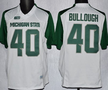 Max Bullough Michigan State Spartans white jersey