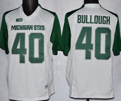 Max Bullough Michigan State Spartans white jersey