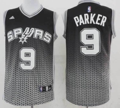 Tony Parker San Antonio Spurs black Fashion jersey
