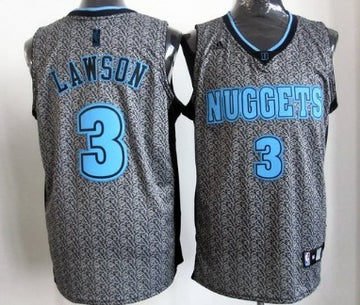 Ty Lawson Denver Nuggets gray Fashion Static jersey