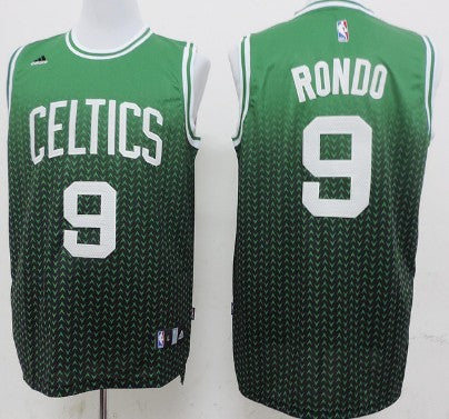 Rajon Rondo Boston Celtics green Fashion jersey