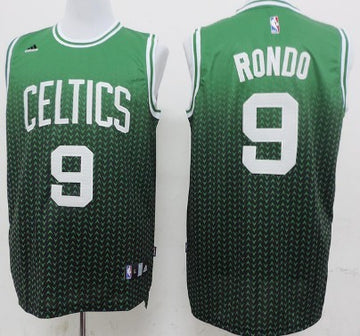 Rajon Rondo Boston Celtics green Fashion jersey