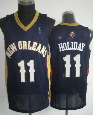 Jrue Holiday New Orleans Pelicans navy jersey