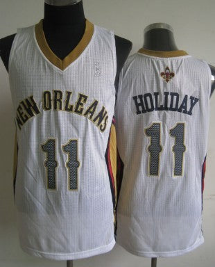 Jrue Holiday New Orleans Pelicans white jersey
