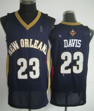 Anthony Davis New Orleans Pelicans navy jersey