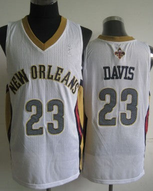 Anthony Davis New Orleans Pelicans white jersey