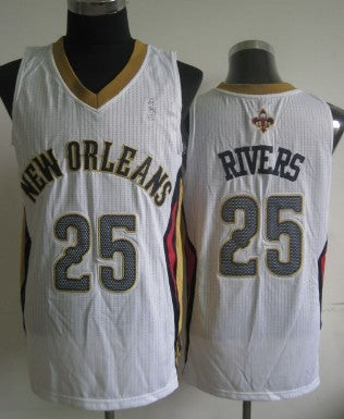 Austin Rivers New Orleans Pelicans white jersey