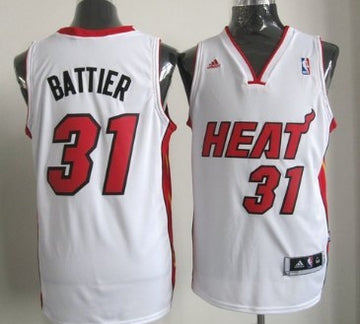Shane Battier Revolution Miami Heat white jersey