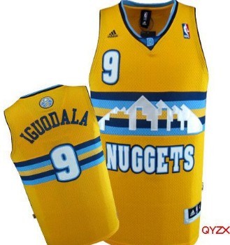 Andre Iguodala Denver Nuggets yellow jersey
