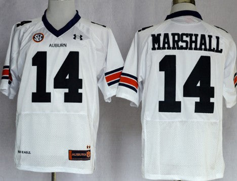 Nick Marshall Auburn Tigers white jersey