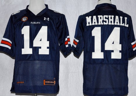 Nick Marshall Auburn Tigers navy jersey