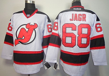 New Jaromir Jagr New Jersey Devils white jersey