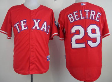 Adrian Beltre Texas Rangers red jersey