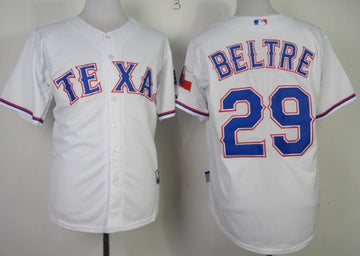Adrian Beltre Texas Rangers white jersey