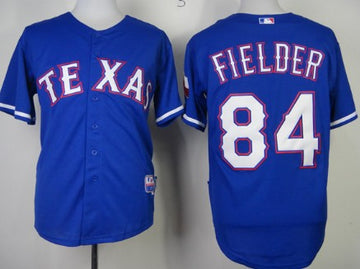 Prince Fielder Texas Rangers blue jersey