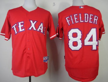 Prince Fielder Texas Rangers red jersey