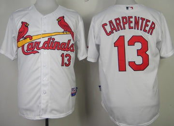 Matt Carpenter St. Louis Cardinals white jersey