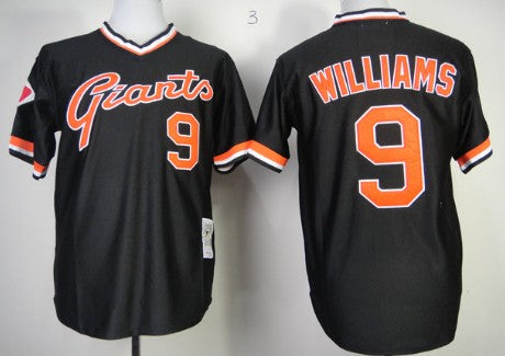 Matt Williams San Francisco Giants black Throwback jersey