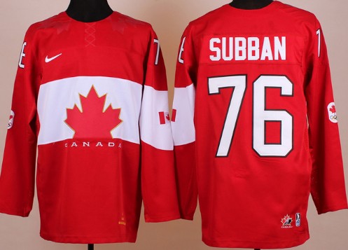Team Canada red jersey